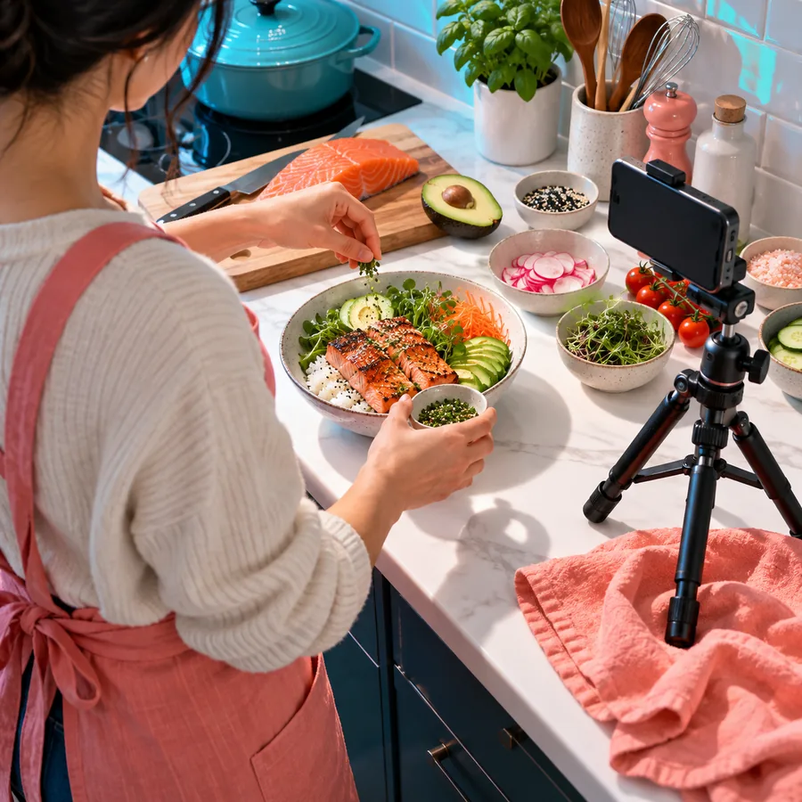 Food creator discovery example