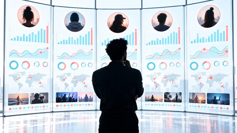 Illustration associated with creator analytics