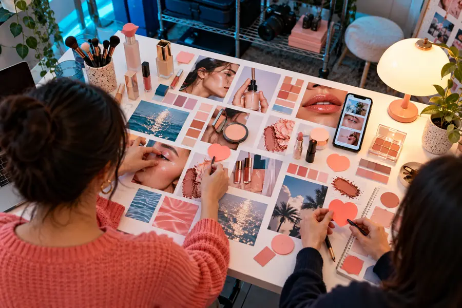 Beauty creator concepts for campaign planning